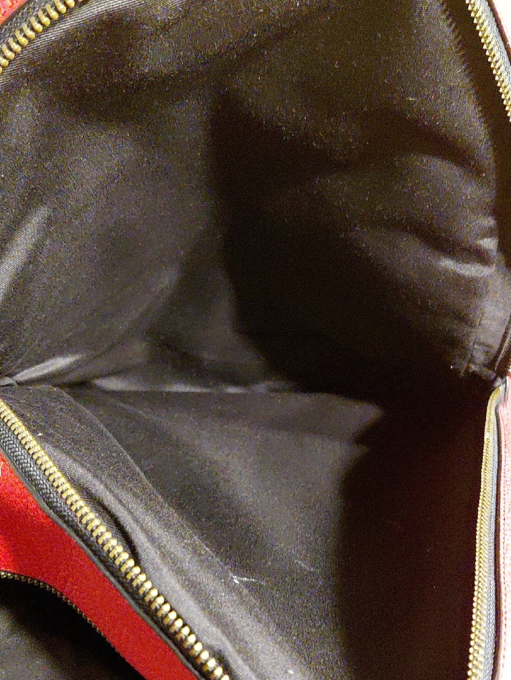 Coach Red Leather Backpack - Picture 4 of 4